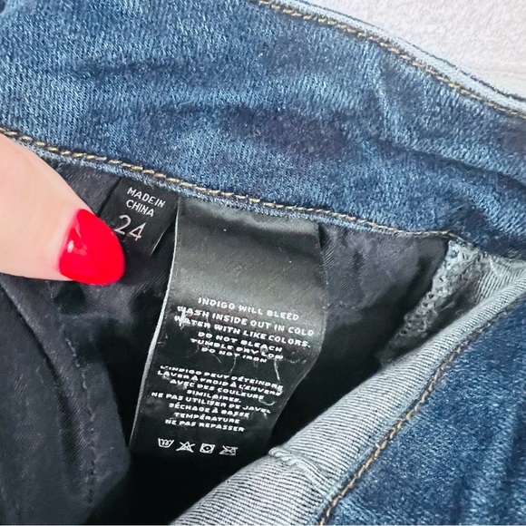 J Brand Natasha Sky High Skinny Jeans in Paradiso Wash Size 24 - Picture 11 of 11